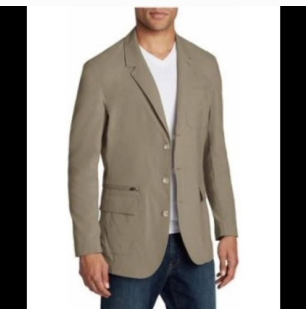 Eddie Bauer Travel TRAVEX Voyager 2.0 Sports JACKET MEN'S 48 TALL Basic Capsule
